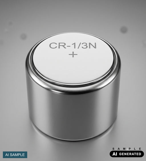 Lithium Battery CR1/3N 3V 170mAh - m.e.d. GmbH Schulz (AI-generated sample image)
