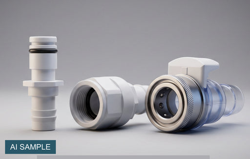 CPC watercouplings 3/8 - m.e.d. GmbH Schulz (AI-generated sample image)