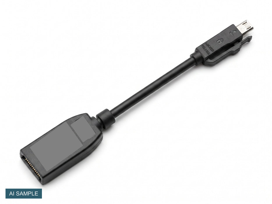 DisplayPort to miniDisplayport Adapter - m.e.d. GmbH Schulz (AI-generated sample image)