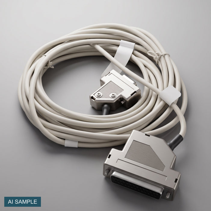 D-sub cable assembly - m.e.d. GmbH Schulz (AI-generated sample image)