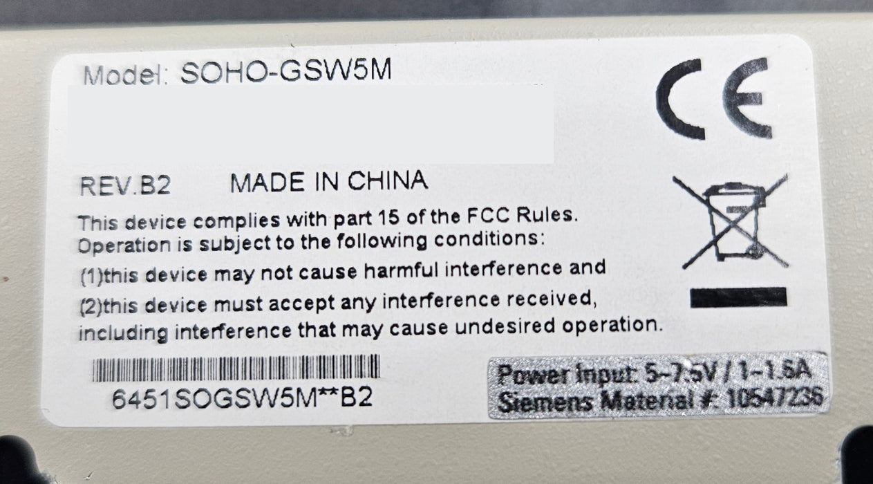 SOHO-GSW5M - m.e.d. GmbH Schulz