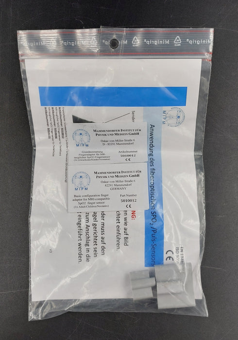 Basic configuration finger adapter for MRI- compatible SpO2 finger sensor - m.e.d. GmbH Schulz