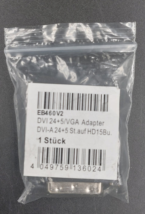 DVI-A Male to VGA Female Adapter - m.e.d. GmbH Schulz