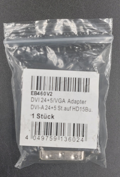 DVI-A Male to VGA Female Adapter - m.e.d. GmbH Schulz