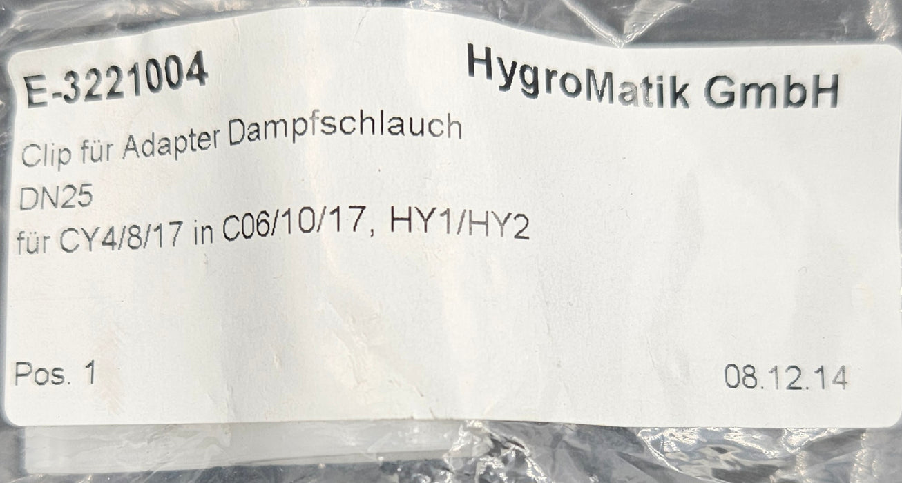 Clip for Adapter Vapour hose - m.e.d. GmbH Schulz