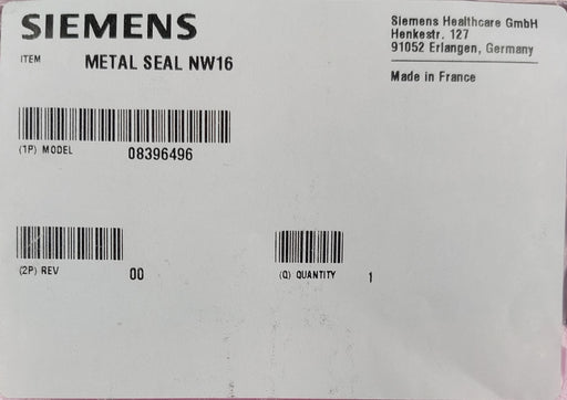 METAL SEAL NW16 - m.e.d. GmbH Schulz