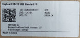 Keyboard KB410 USB Standard FR - m.e.d. GmbH Schulz