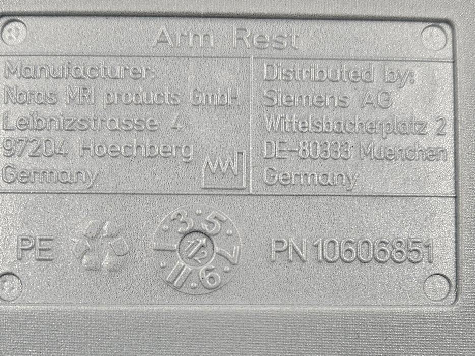 Arm rest Breast Coil - m.e.d. GmbH Schulz