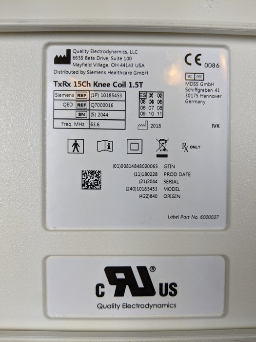 Txrx 15 Ch Knee Coil 1.5t - m.e.d. GmbH Schulz