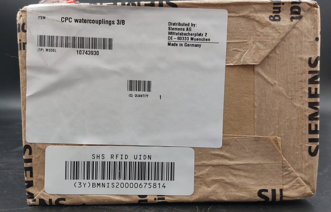 CPC watercouplings 3/8 - m.e.d. GmbH Schulz