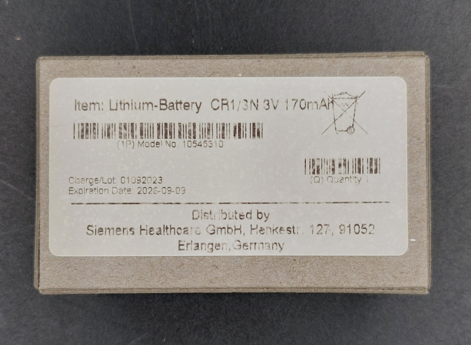 Lithium Battery CR1/3N 3V 170mAh - m.e.d. GmbH Schulz