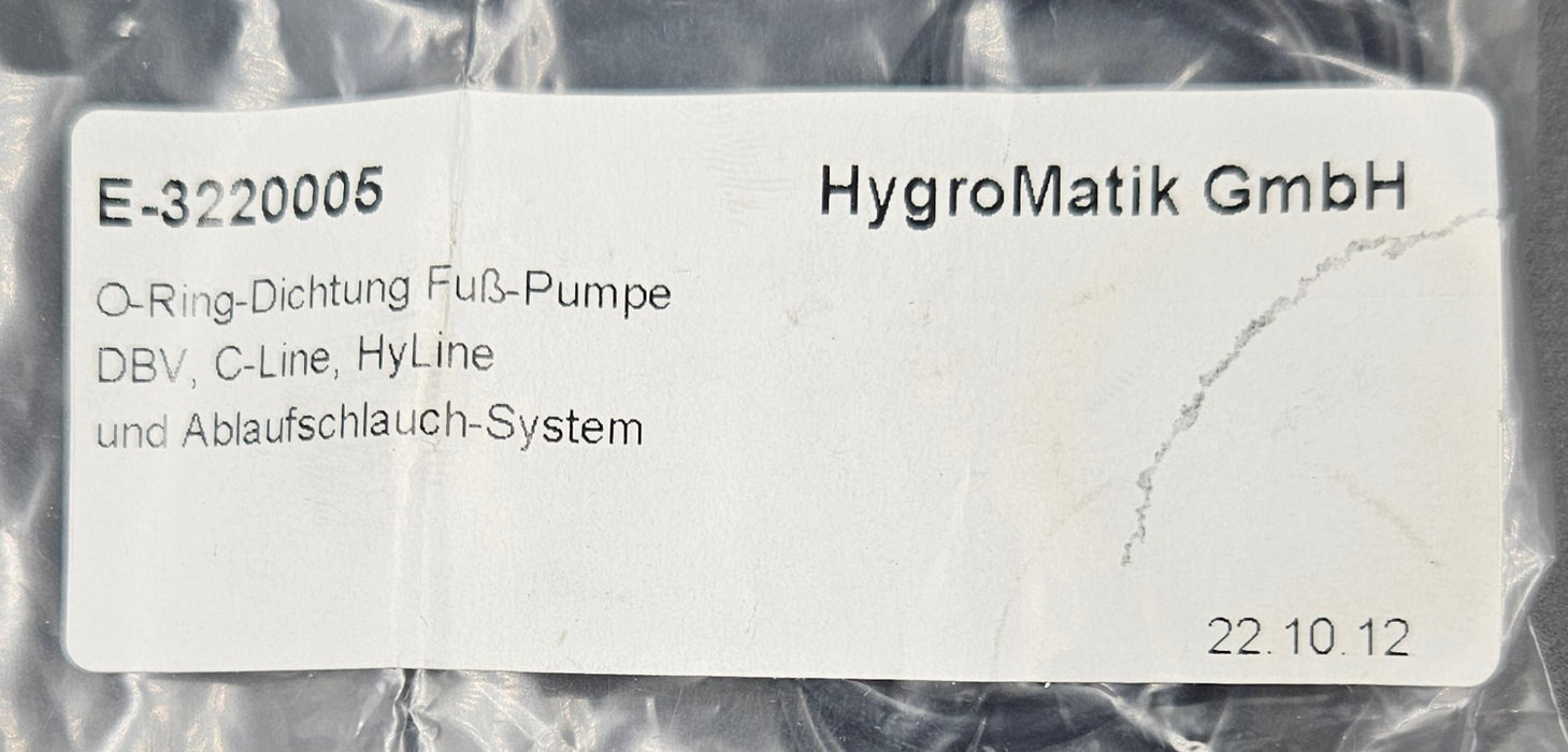 O-Ring seal foot pump - m.e.d. GmbH Schulz