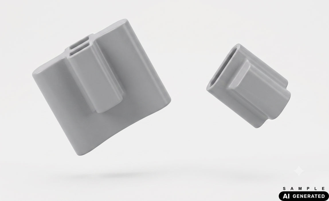 Basic configuration finger adapter for MRI- compatible SpO2 finger sensor - m.e.d. GmbH Schulz
