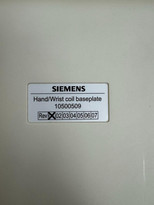 Wrist Coil Baseplate - m.e.d. GmbH Schulz