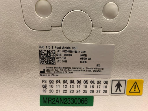 Foot Ankle Coil 1.5t - m.e.d. GmbH Schulz