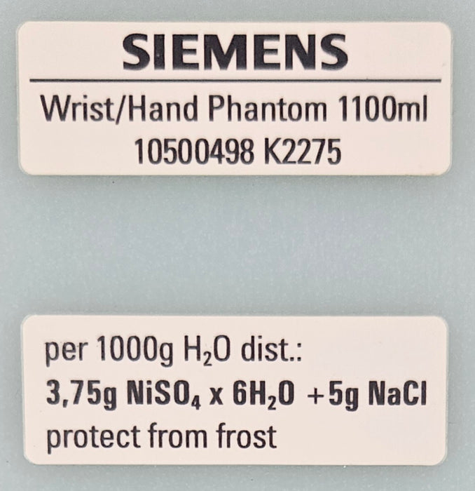 Wrist/Hand phantom 1100ml - m.e.d. GmbH Schulz