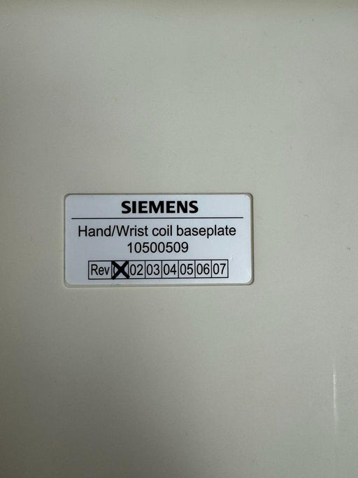 Wrist Coil Baseplate - m.e.d. GmbH Schulz