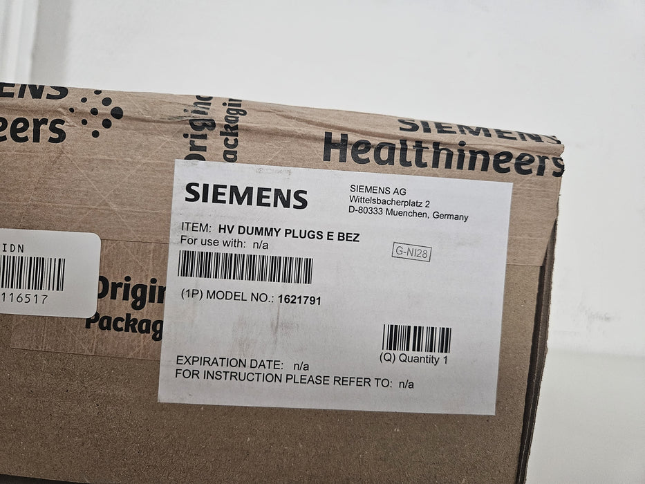 High Voltage (Hv) Dummy Plug - m.e.d. GmbH Schulz