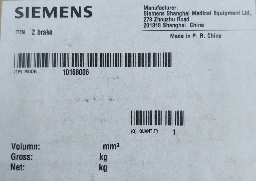 Z brake - m.e.d. GmbH Schulz